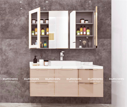 Tủ lavabo cánh kính TL03