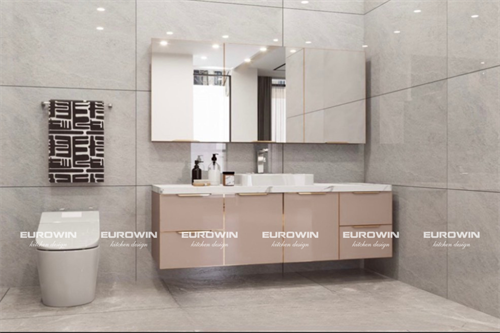 Tủ lavabo cánh kính TL06