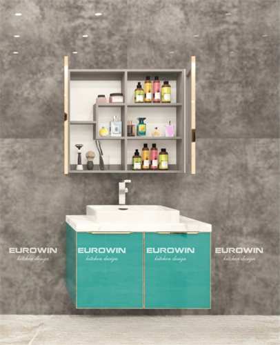 Tủ lavabo cánh kính TL08