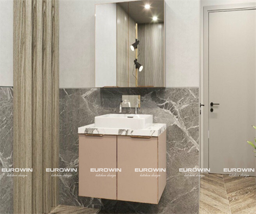 Tủ lavabo cánh kính TL12