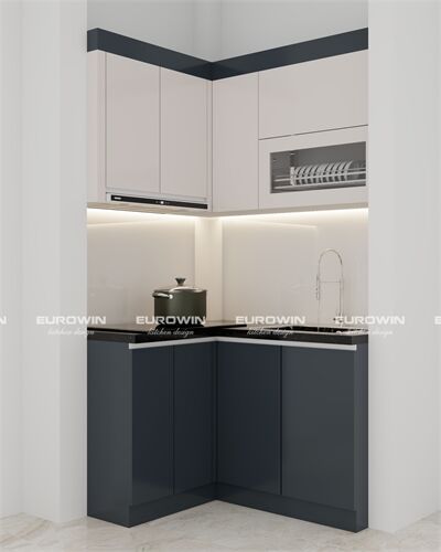Tủ Bếp Nhựa Cao Cấp Chữ L (Mã SP: EU1039)