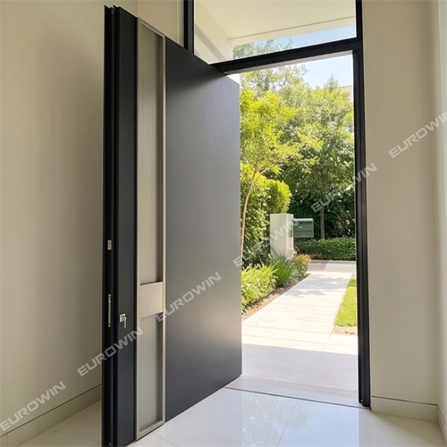 Cửa Nhôm Nguyên Tấm Trục Xoay Eurowin EU-X109