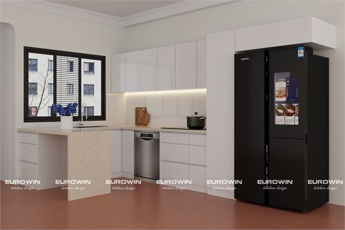 Tủ Bếp Nhựa Cao Cấp Chữ U (Mã SP: EU1161) 