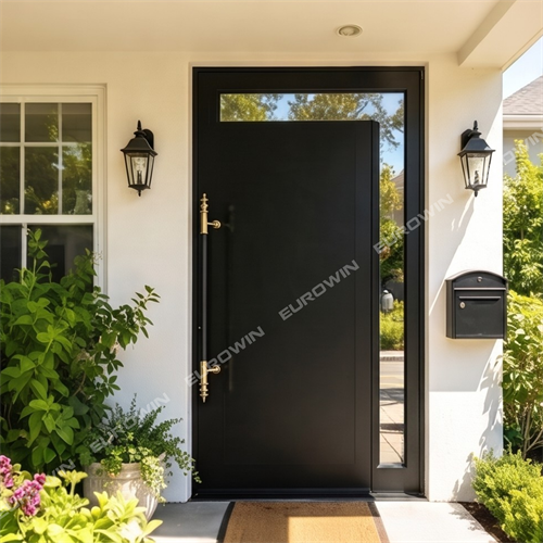 Cửa Nhôm Nguyên Tấm Trục Xoay Eurowin EU-X091