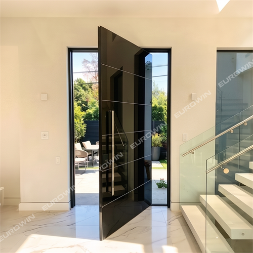 Cửa Nhôm Nguyên Tấm Trục Xoay Eurowin EU-X093