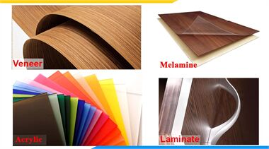 Bề Mặt Phủ Nội Thất: Veneer, Laminate, Melamine, Acrylic - Ưu Nhược Điểm