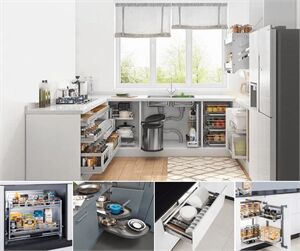 Hướng Dẫn Lựa Chọn Phụ Kiện Tủ Bếp Phù Hợp Với Nhu Cầu Sử Dụng