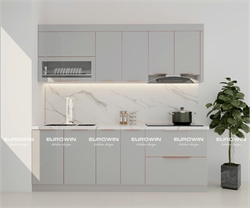 Kinh Nghiệm Làm Tủ Bếp Chung Cư Nhỏ: Bố Cục, Kích Thước & Giải Pháp Lưu Trữ Tối Ưu