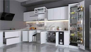 Nên Dùng Phụ Kiện Tủ Bếp Loại Nào? Gợi Ý Phụ Kiện Phù Hợp Từng Kiểu Bếp