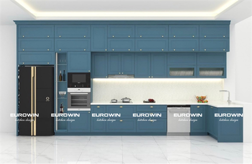 Tủ Bếp Gỗ Công Nghiệp Chữ L (Mã SP: TB108)