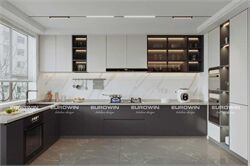 Tủ Bếp Gỗ Công Nghiệp: Chọn Loại Nào Để Tránh Ẩm Mốc, Cong Vênh? Gợi Ý Từ Chuyên Gia Eurowin