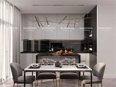 Tủ Bếp Gỗ Công Nghiệp: Xu Hướng Kiểu Dáng & Vật Liệu Phủ Hiện Đại