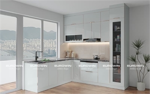 Vì Sao Tủ Bếp Inox Cánh Kính Phù Hợp Gia Đình Hiện Đại? 