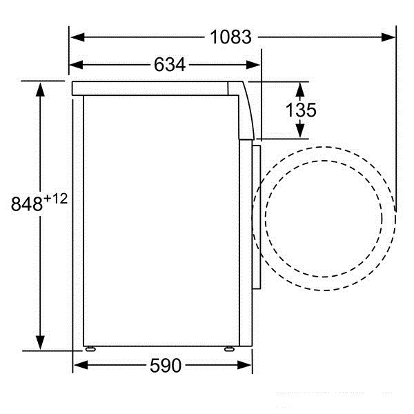 Máy giặt BOSCH WAS28448ME