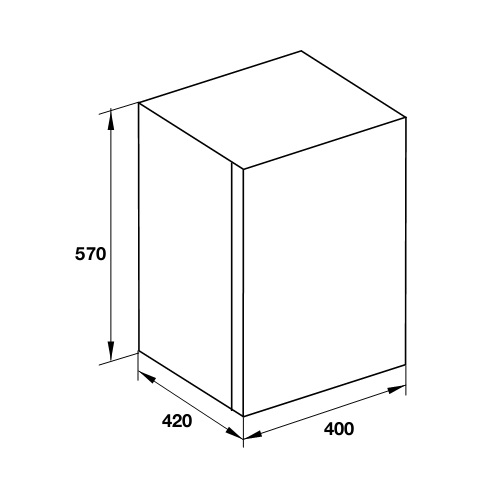 Tủ lạnh Hafele HF-M42S