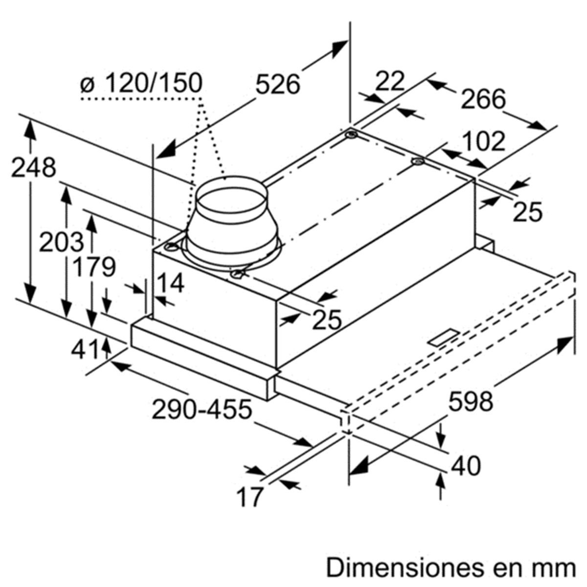 Máy hút mùi Bosch DFL063W50