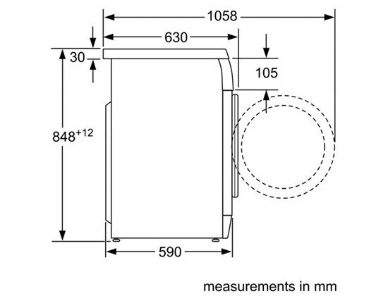 Máy giặt Bosch WAS28448SG