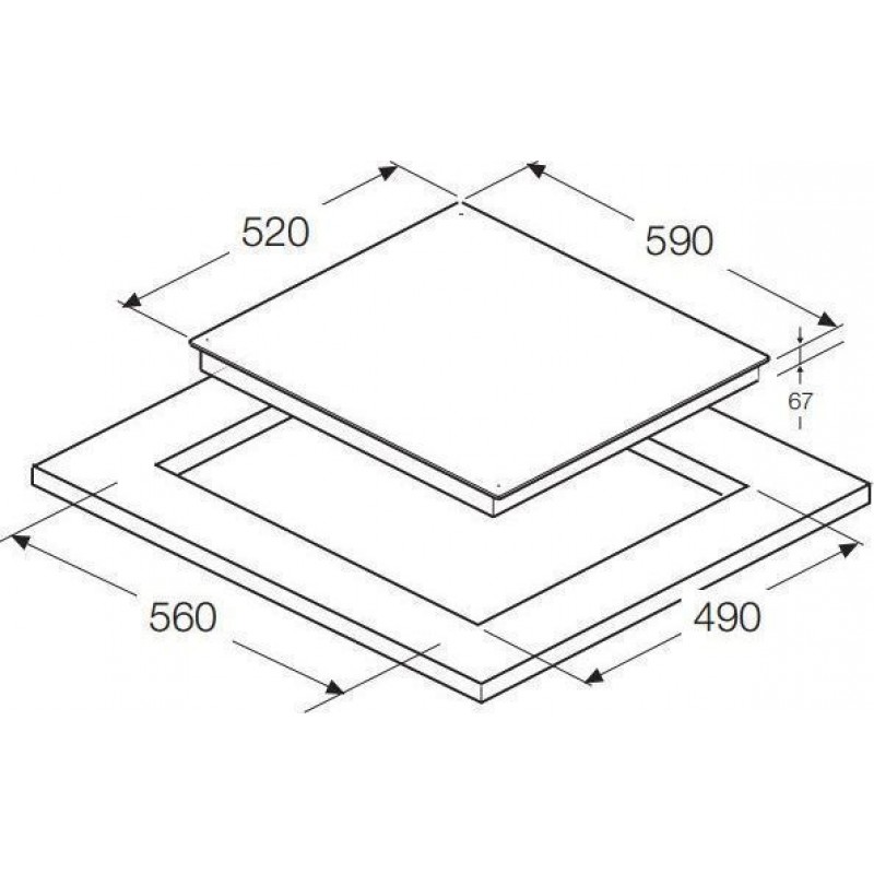 Bếp từ Hafele HC-I603B