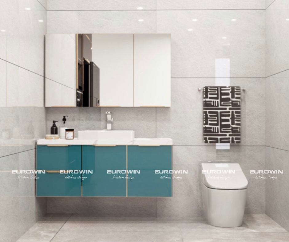 Tủ lavabo cánh kính TL02