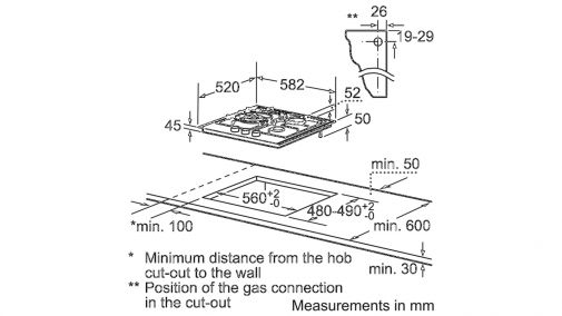 Bếp Gas Âm BOSCH PCC6A5B90E