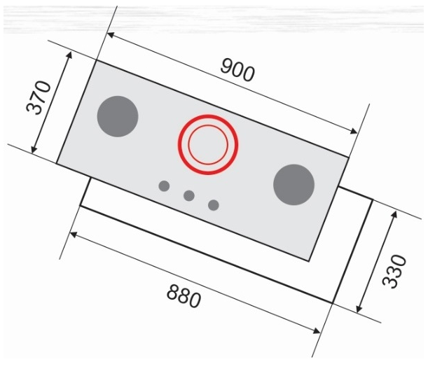 Bếp gas âm kết hợp điện Faster FS-921STTG