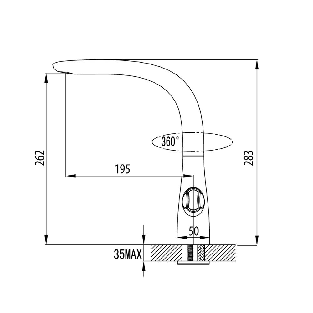 Vòi rửa Malloca K268C