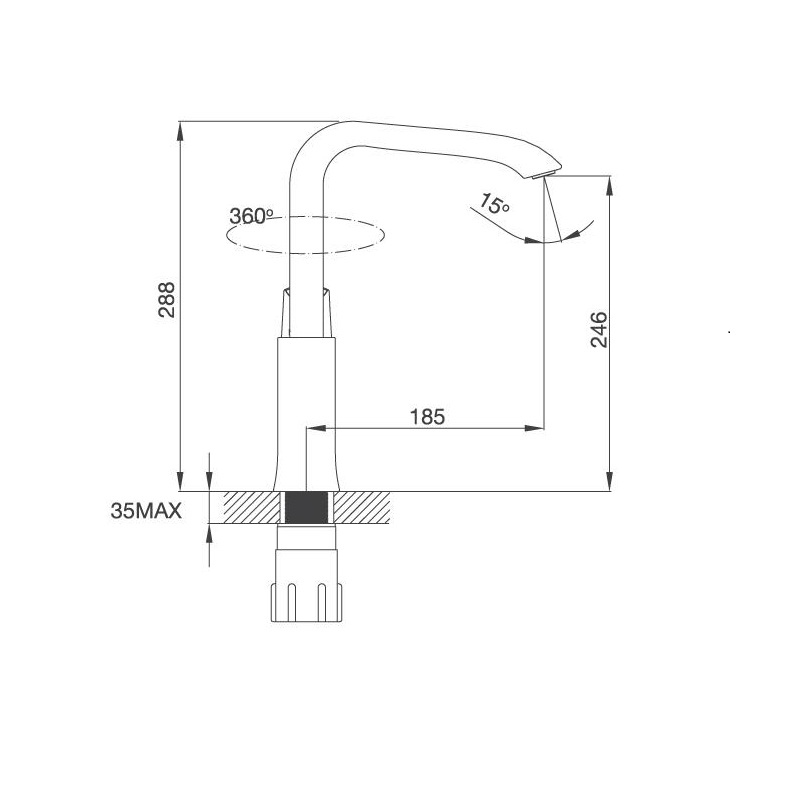 Vòi rửa Malloca K290C