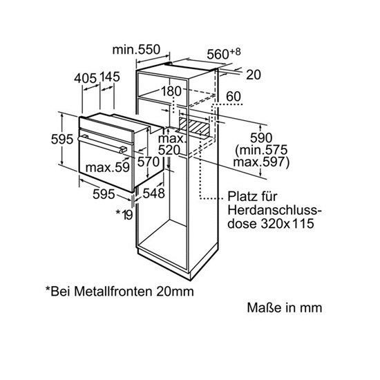 Lò nướng Bosch HBA73B530