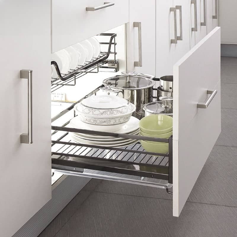 Inox 304 – Vua vật liệu trong phụ kiện tủ bếp