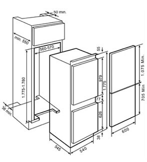 Tủ Lạnh TEKA CI 350*