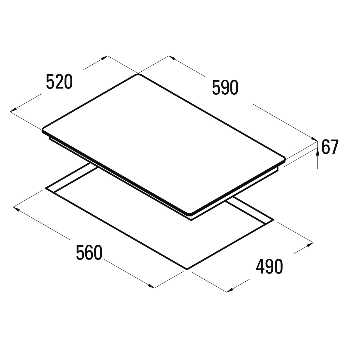 Bếp điện CATA 604 HVI