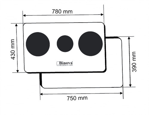 Bếp điện từ Binova BI-334-IC