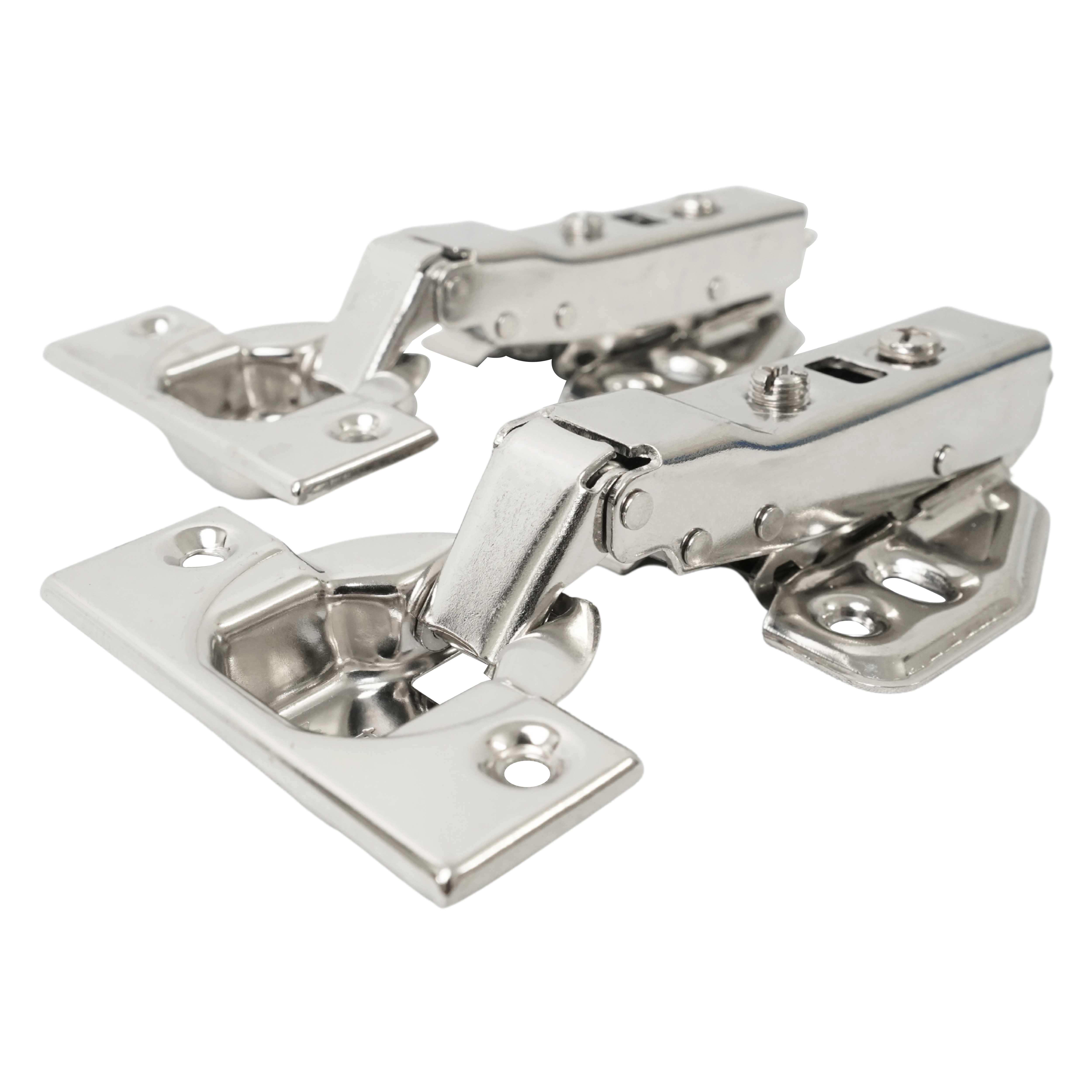 Bản Lề Inox Giảm Chấn Eurowin EU304B Loại Cong Vừa 