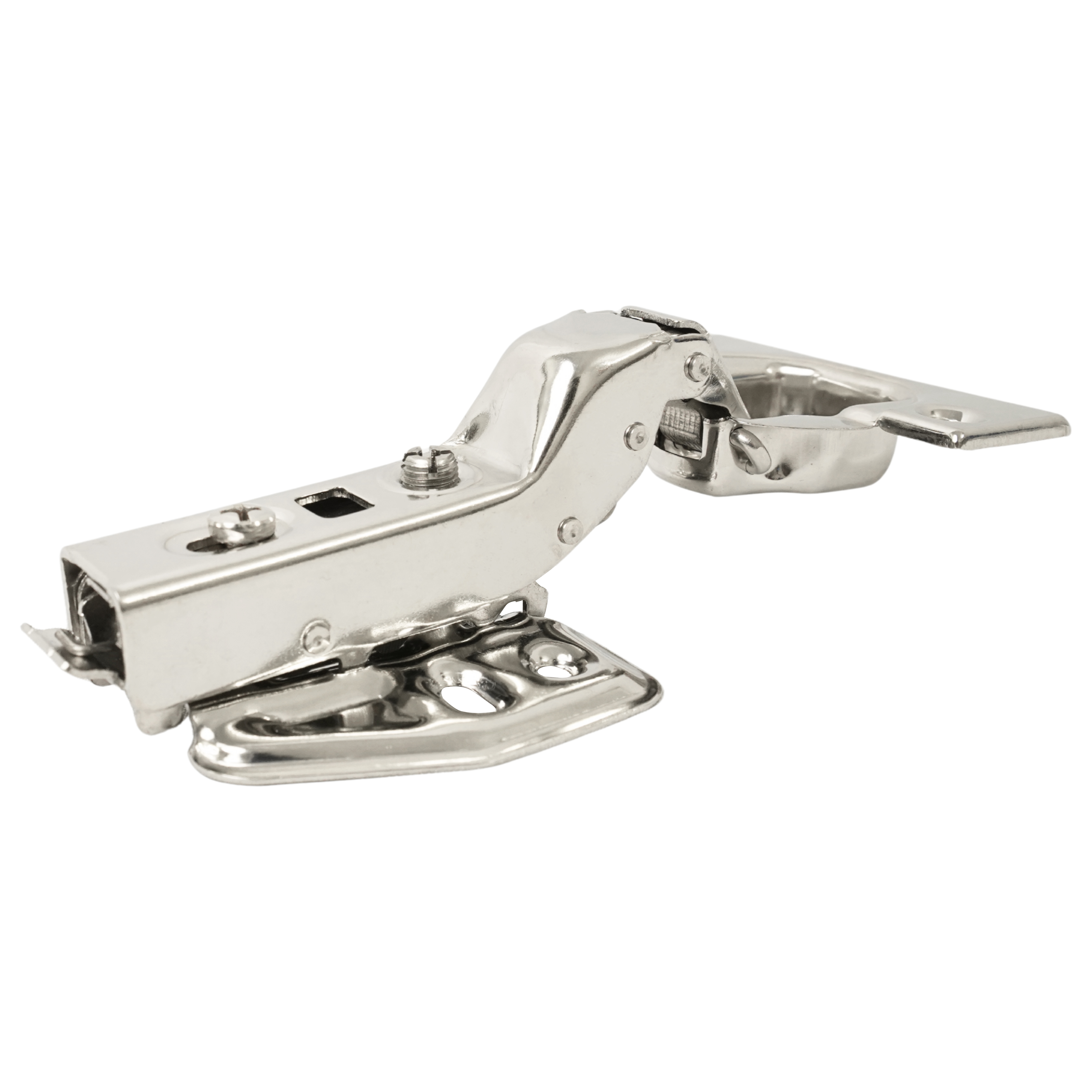 Bản Lề Inox Giảm Chấn Eurowin EU304C Loại Cong 