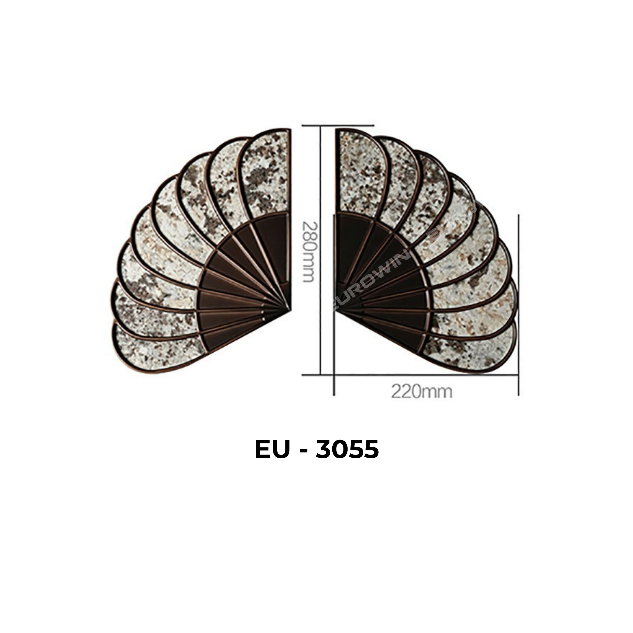 Tay Nắm Cửa Nhôm Eurowin EU-3055