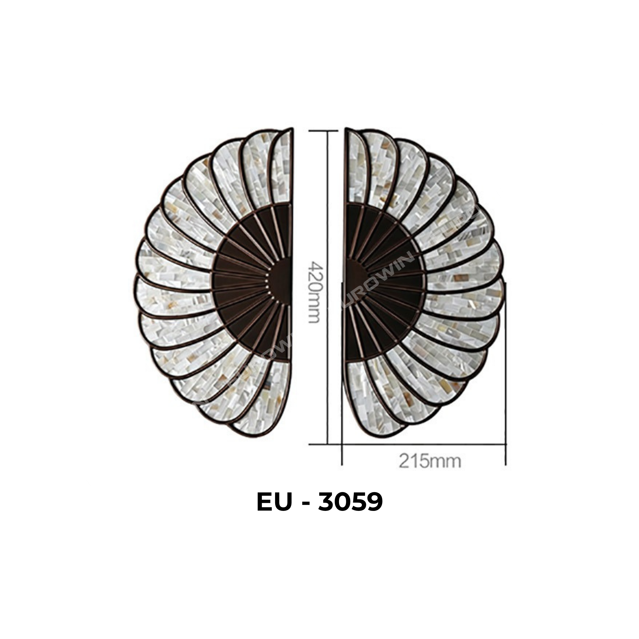 Tay Nắm Cửa Nhôm Eurowin EU-3059