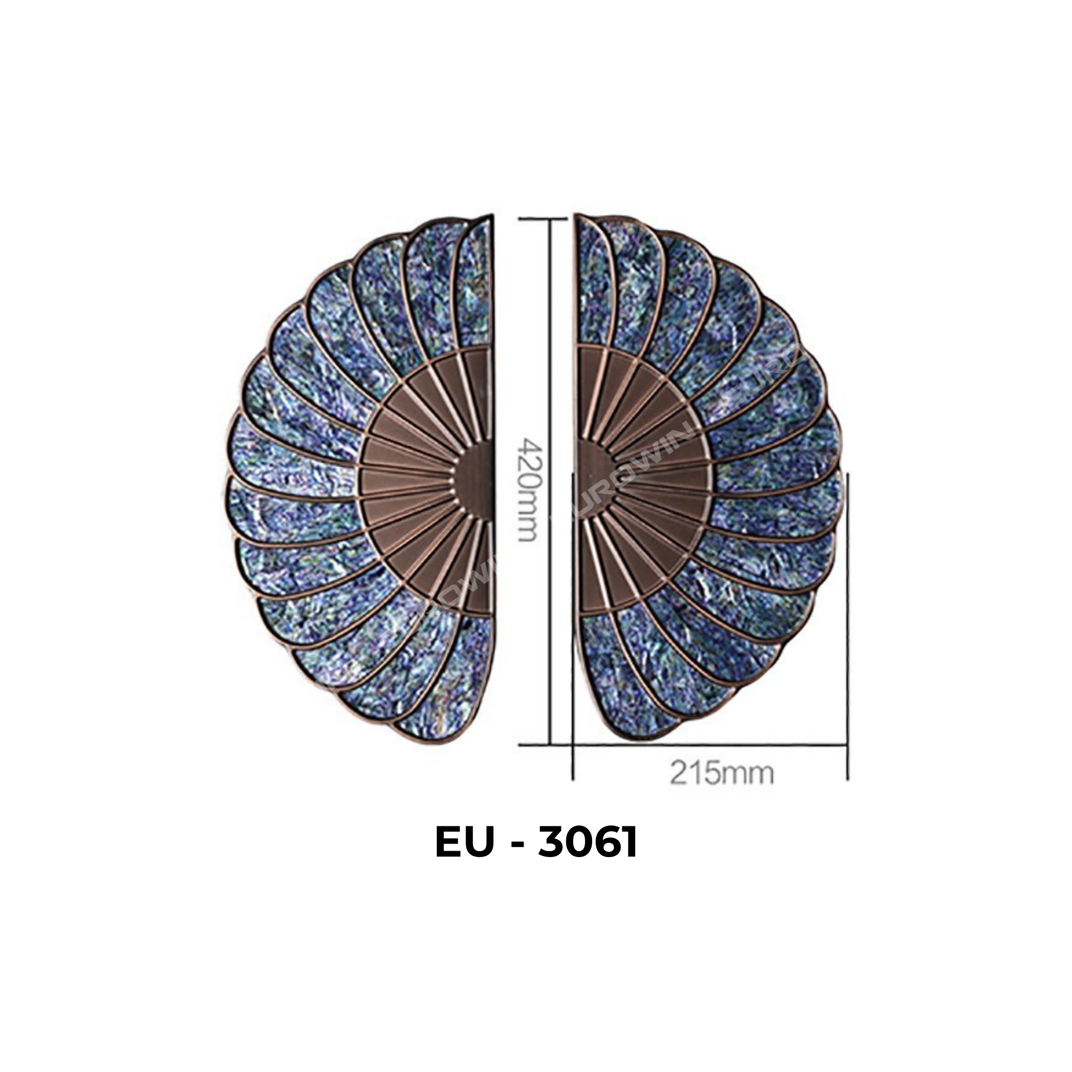 Tay Nắm Cửa Nhôm Eurowin EU-3061