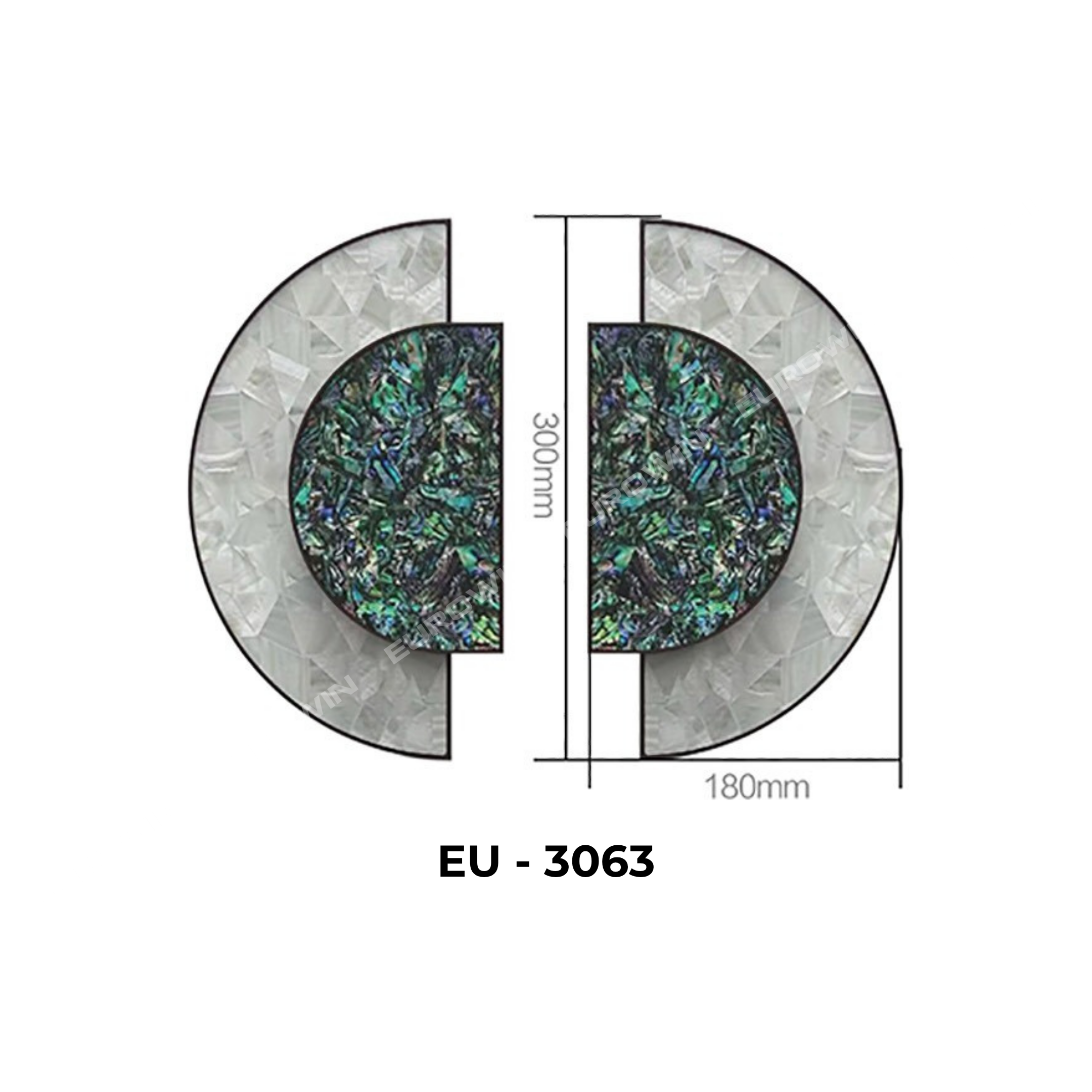 Tay Nắm Cửa Nhôm Eurowin EU-3063