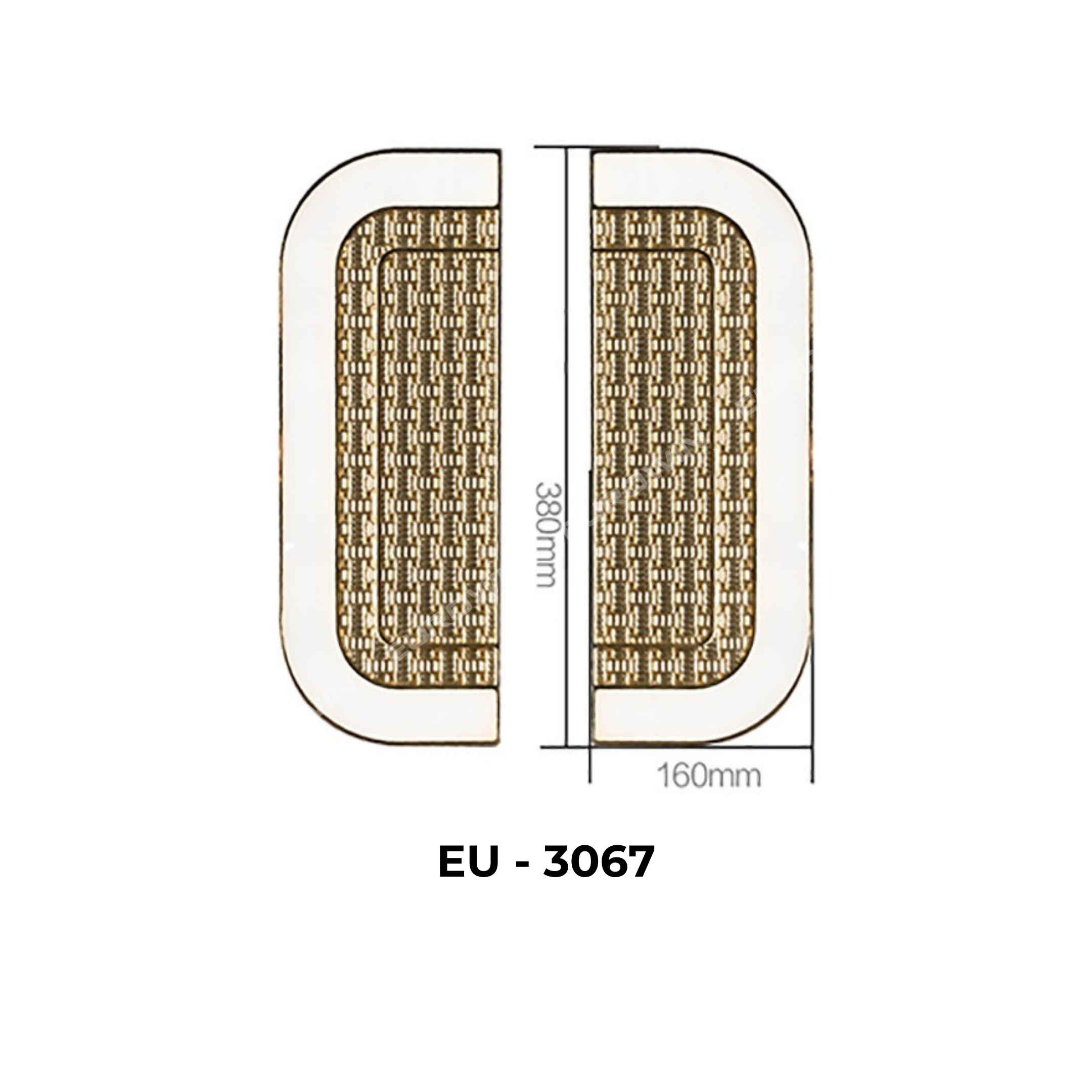 Tay Nắm Cửa Nhôm Eurowin EU-3067