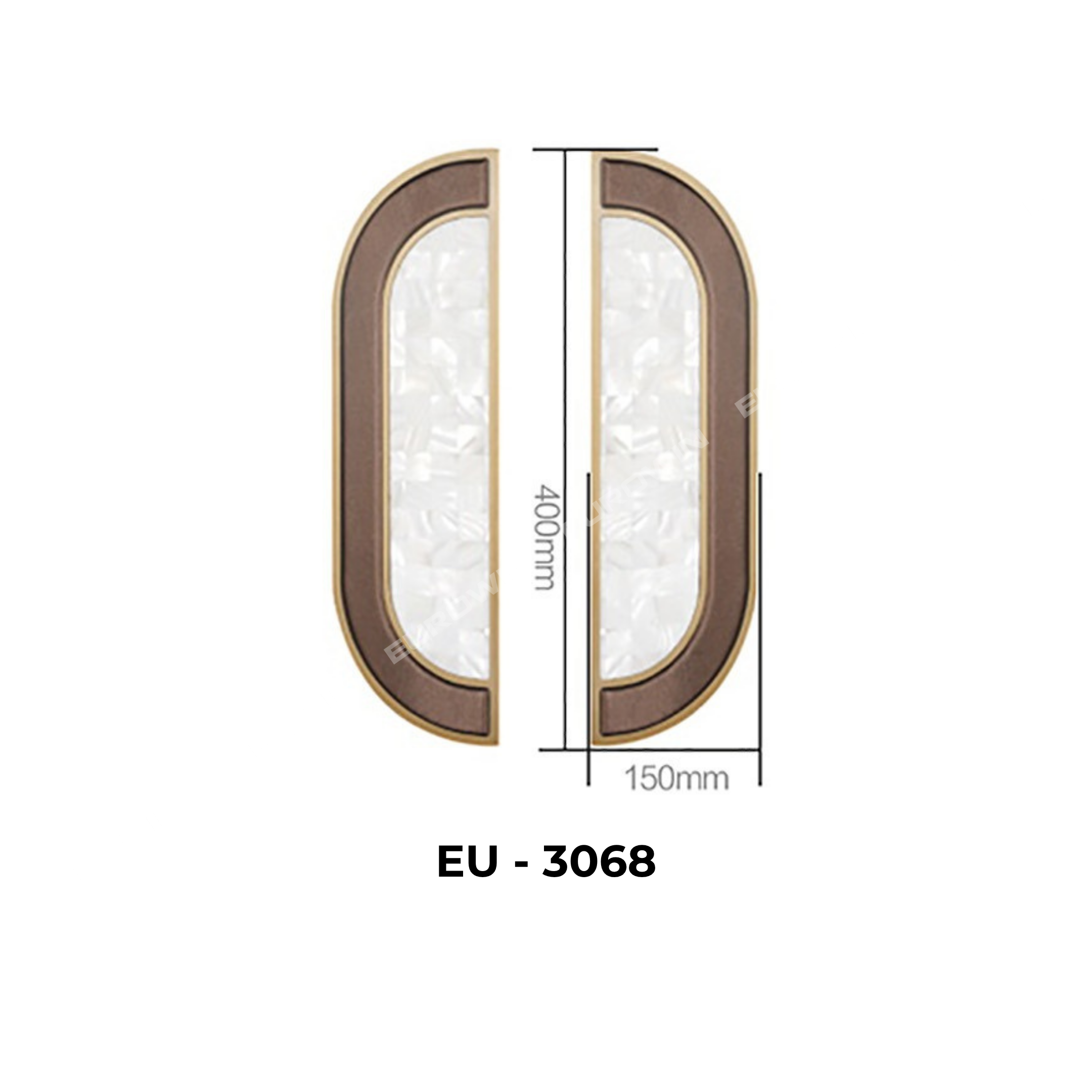Tay Nắm Cửa Nhôm Eurowin EU-3068