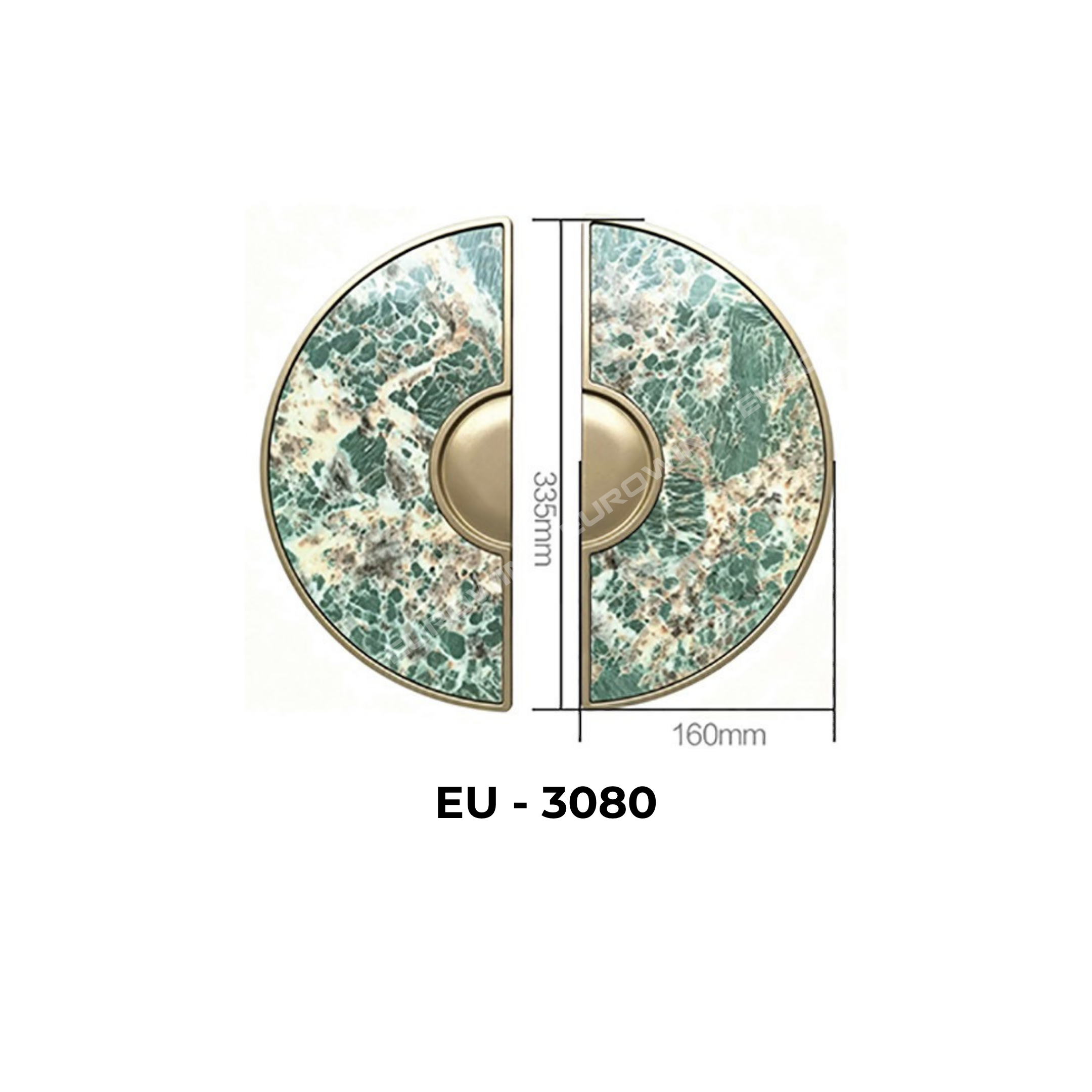 Tay Nắm Cửa Nhôm Eurowin EU-3080