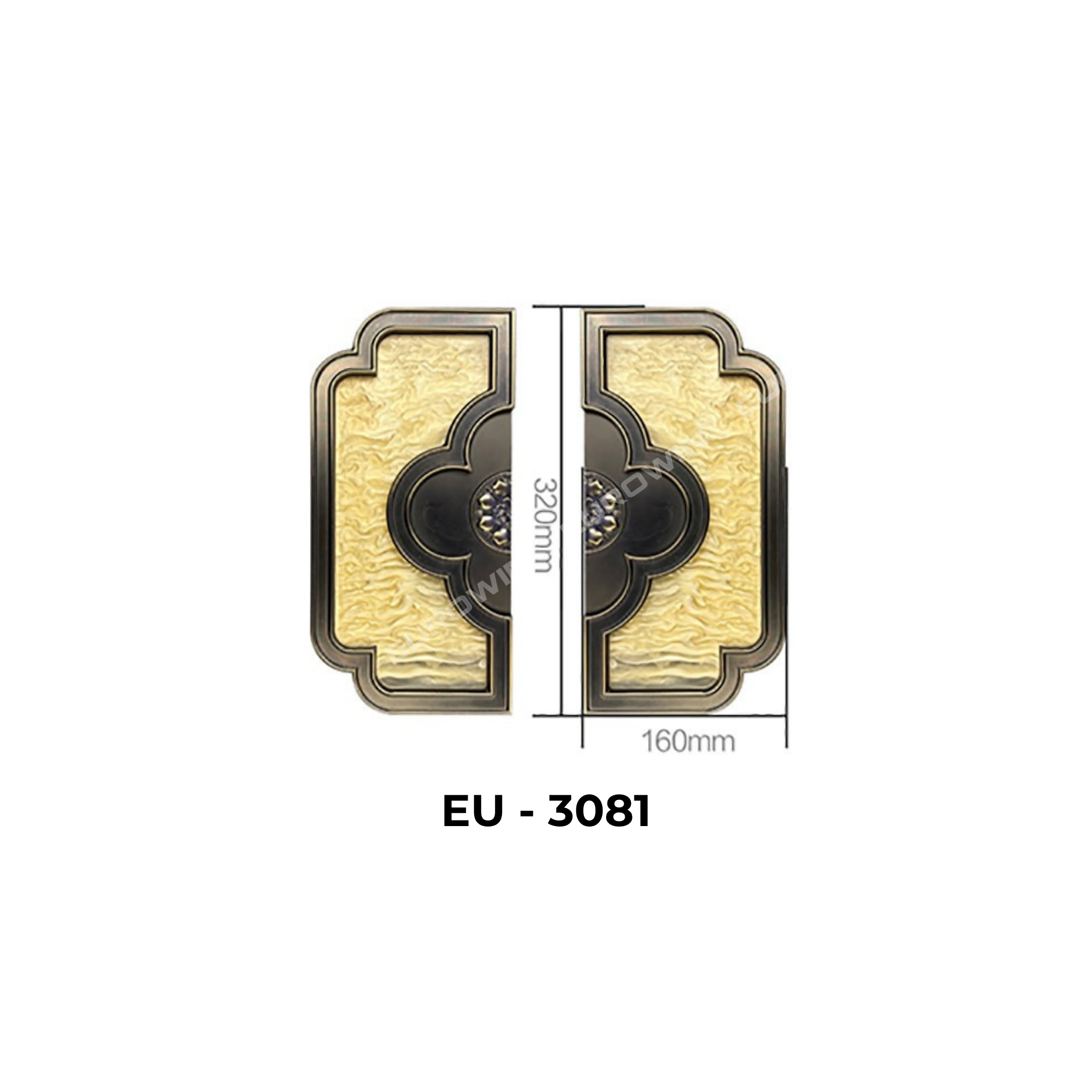 Tay Nắm Cửa Nhôm Eurowin EU-3081