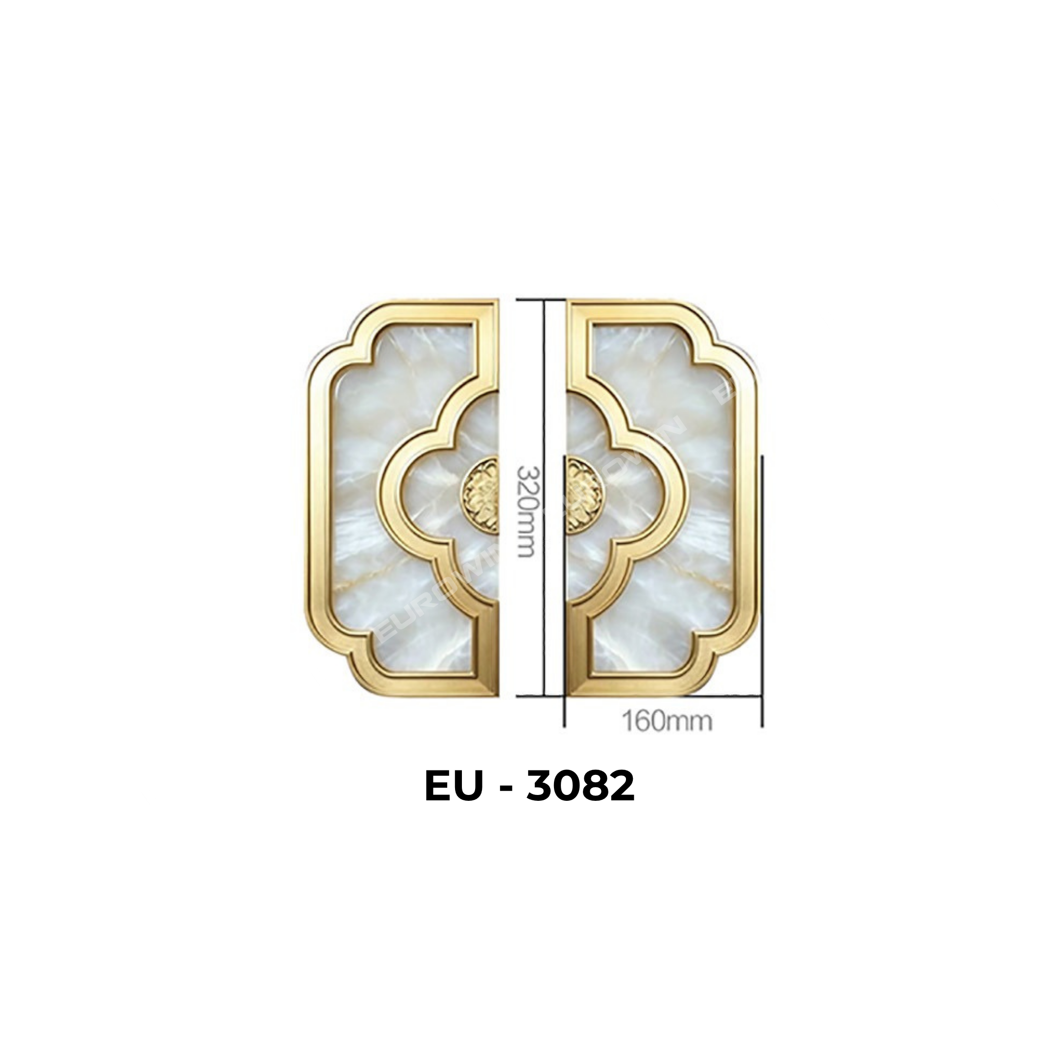 Tay Nắm Cửa Nhôm Eurowin EU-3082