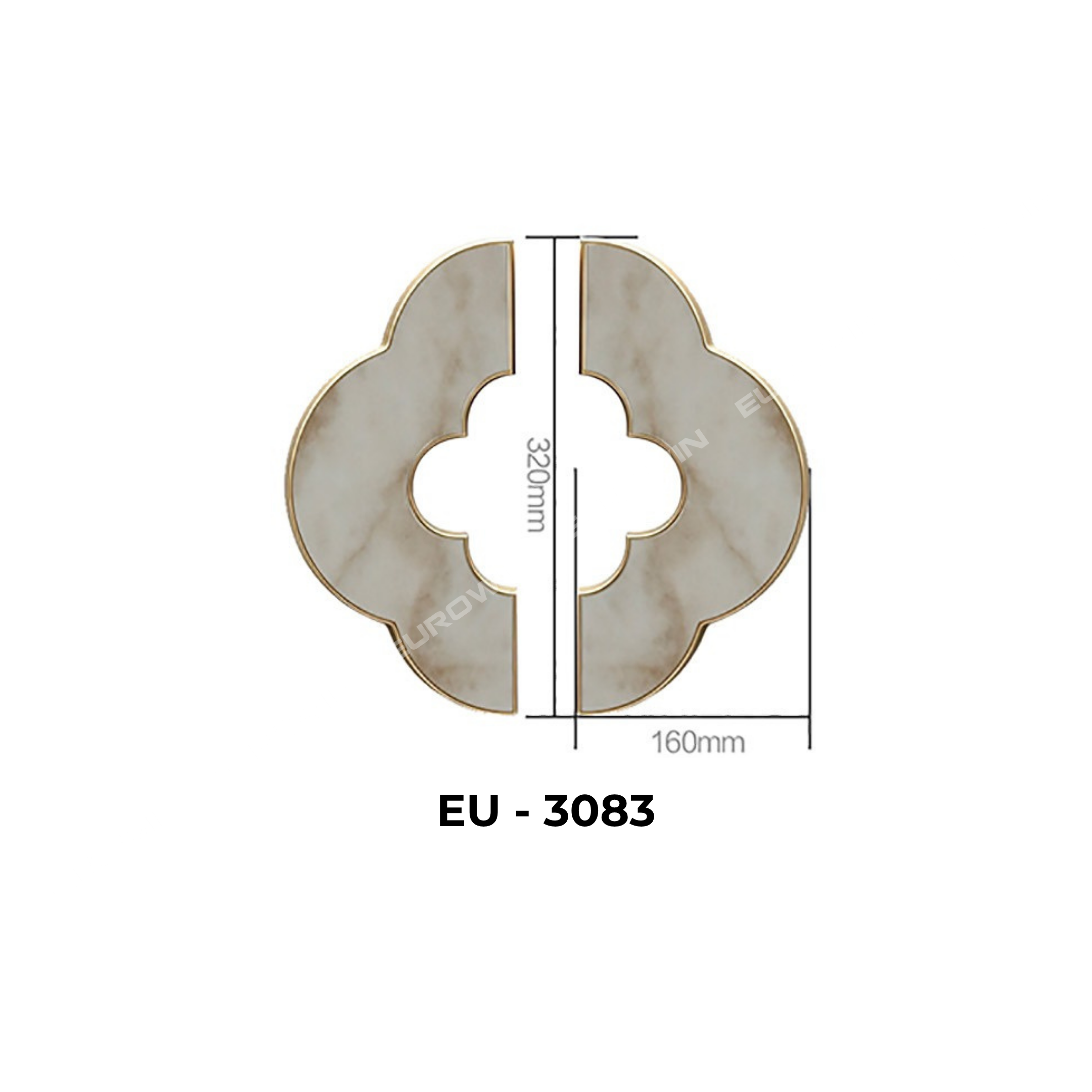 Tay Nắm Cửa Nhôm Eurowin EU-3083