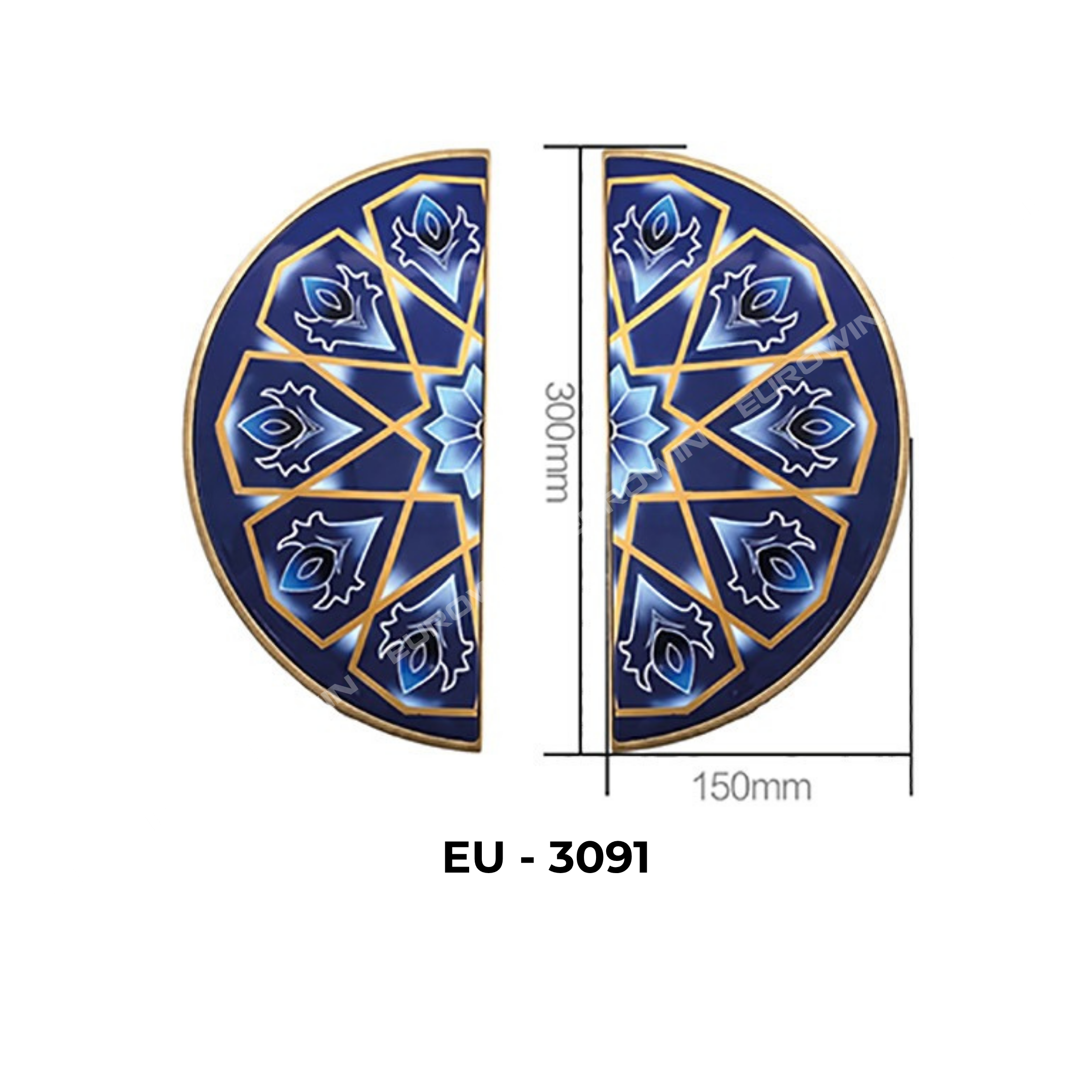 Tay Nắm Cửa Nhôm Eurowin EU-3091