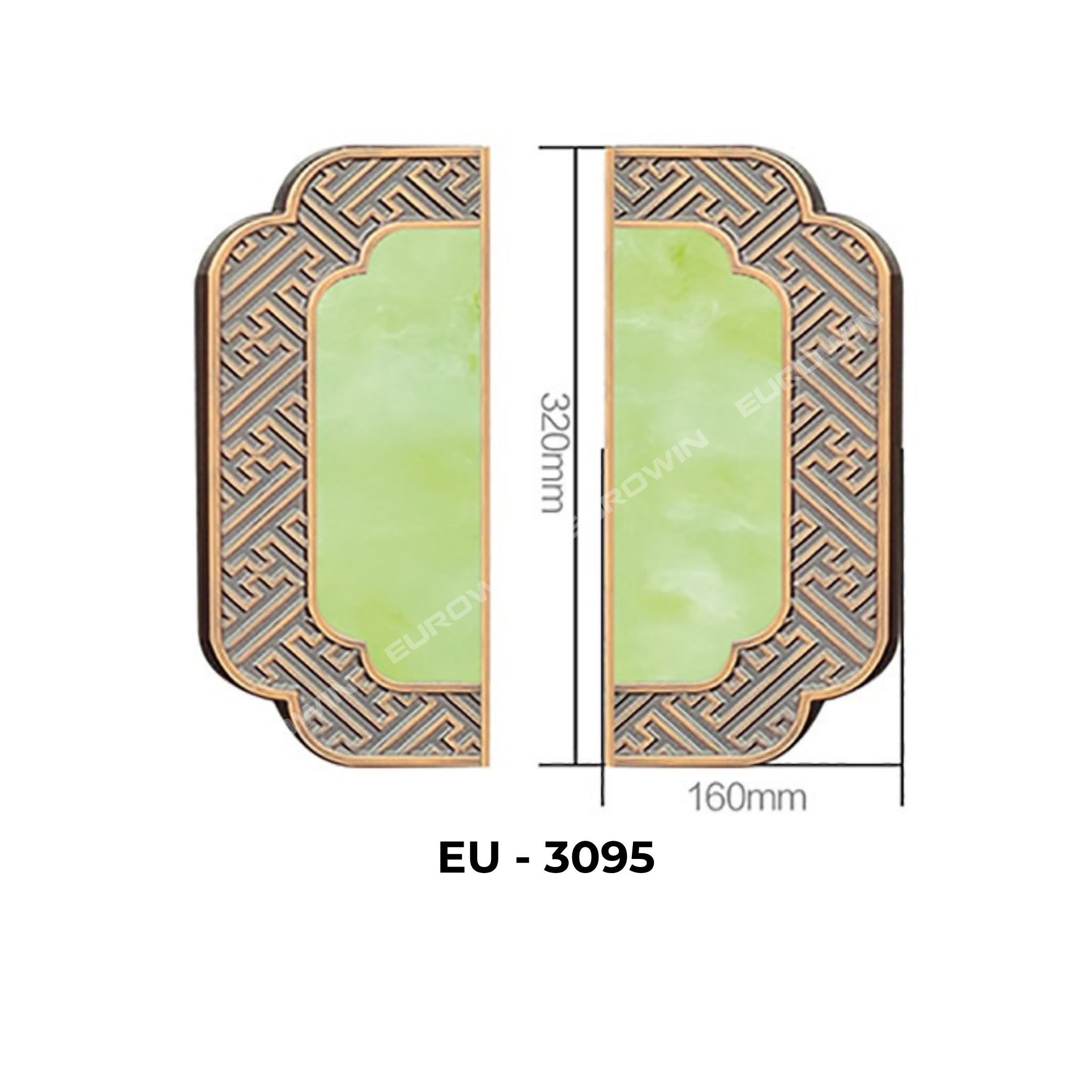 Tay Nắm Cửa Nhôm Eurowin EU-3095