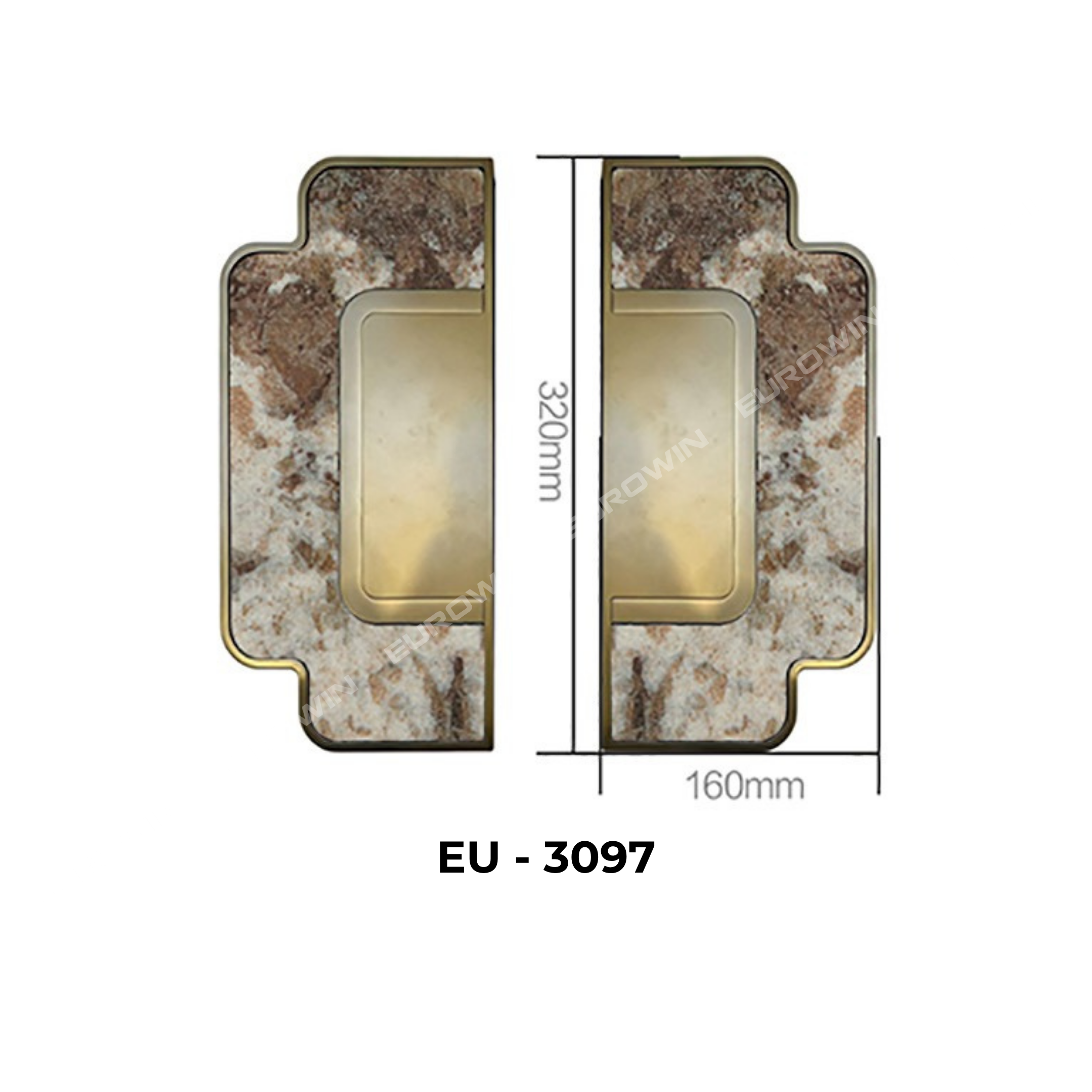 Tay Nắm Cửa Nhôm Eurowin EU-3097
