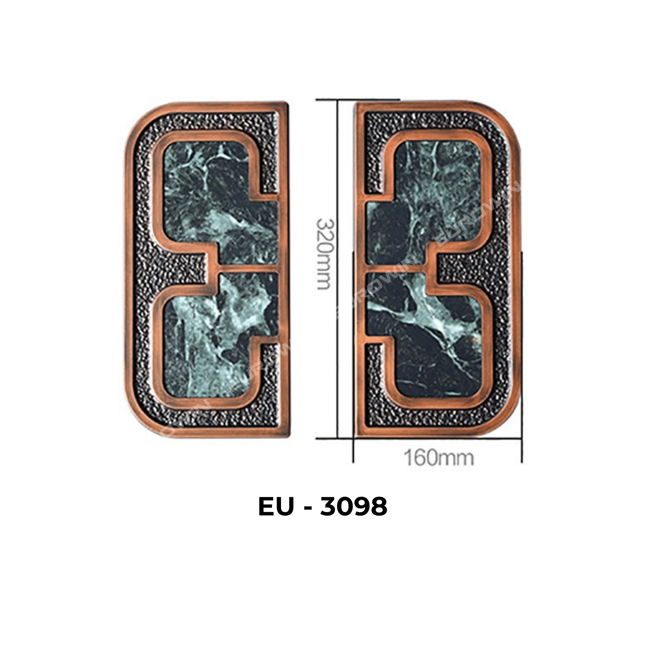 Tay Nắm Cửa Nhôm Eurowin EU-3098