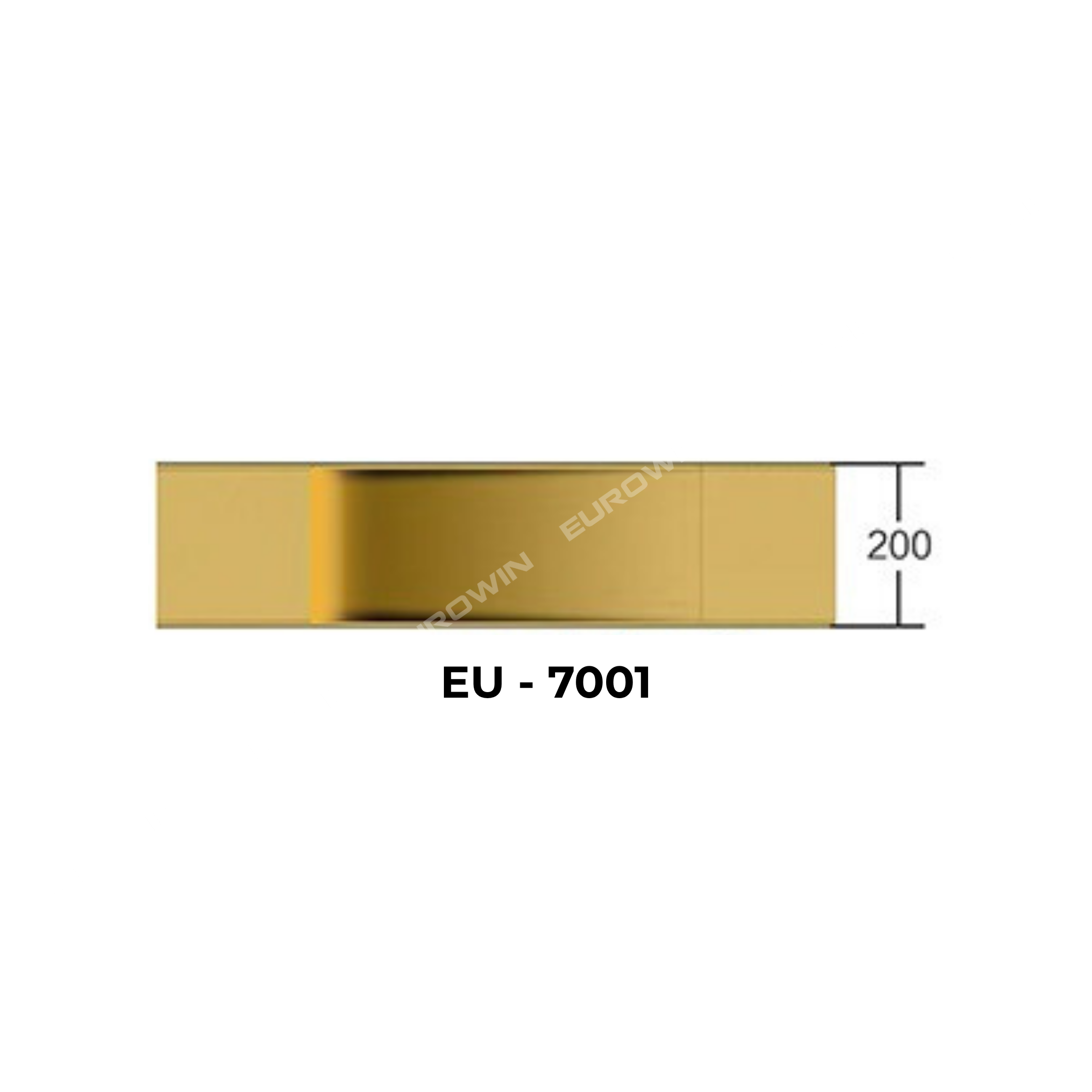 Tay Nắm Cửa Nhôm Eurowin EU-7001