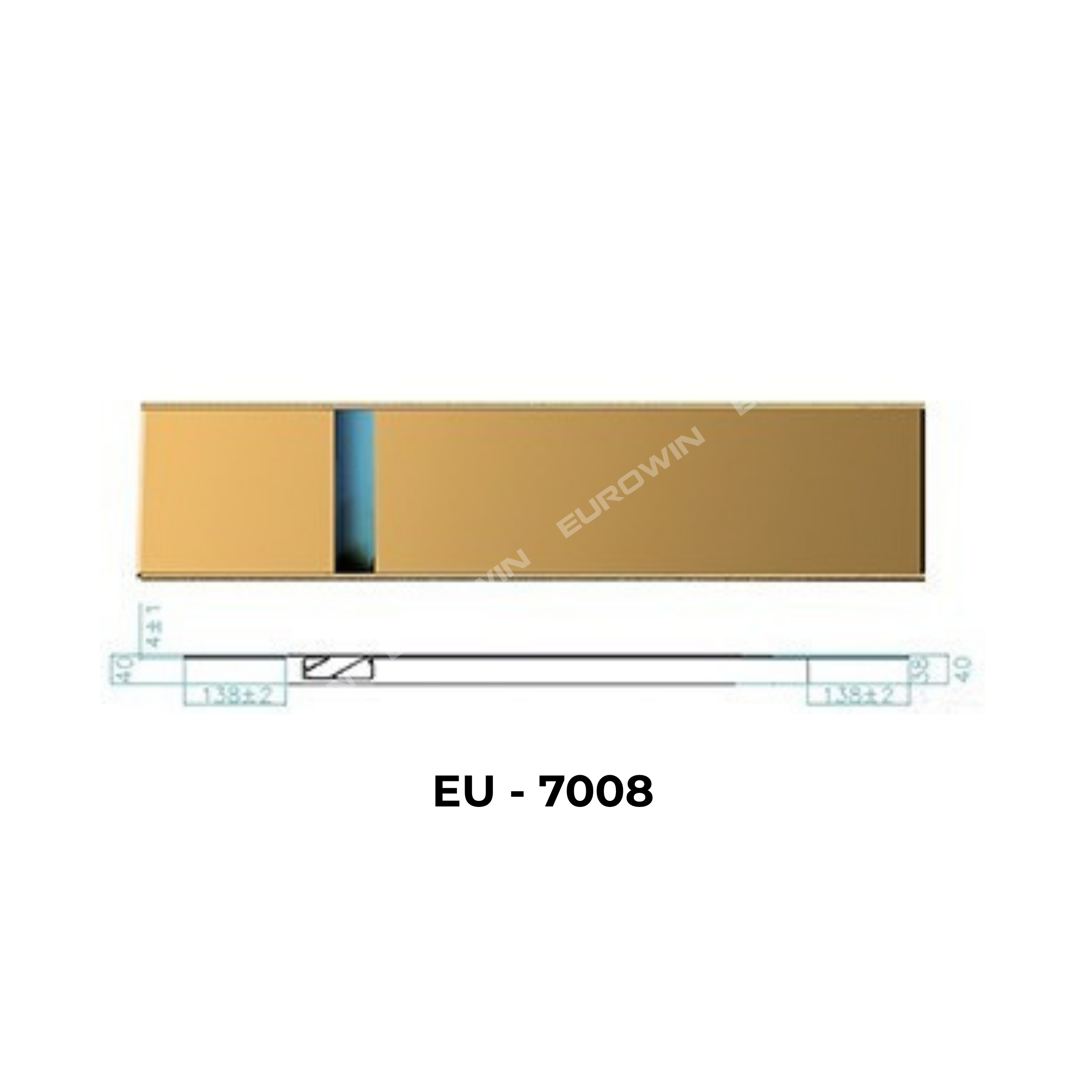 Tay Nắm Cửa Nhôm Eurowin EU-7008